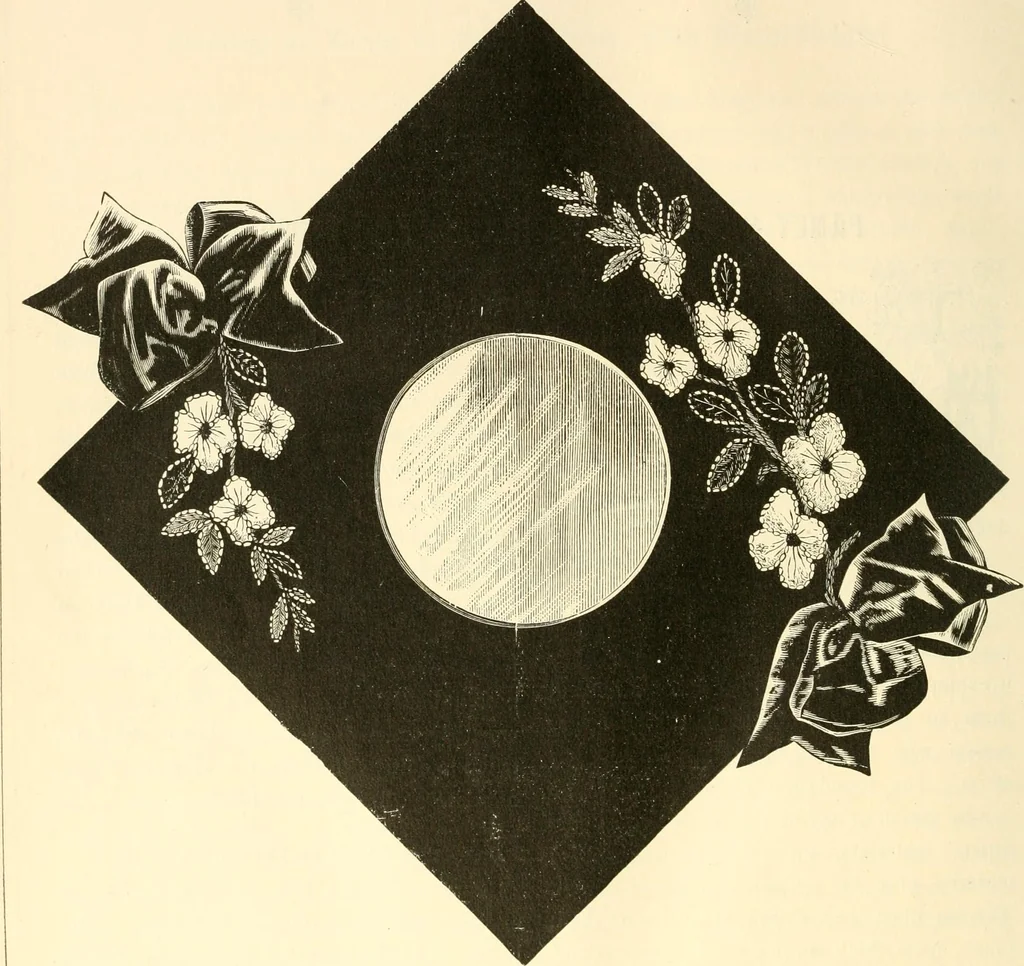 An illustration from Needle and brush:, 1889, leaf 171