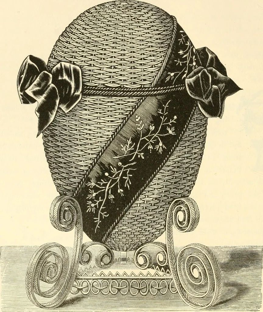 An illustration from Needle and brush:, 1889, leaf 177