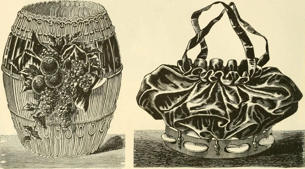 An illustration from Needle and brush:, 1889, leaf 181
