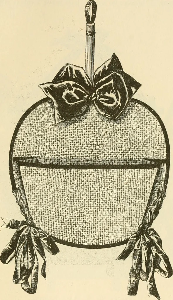 An illustration from Needle and brush:, 1889, leaf 190