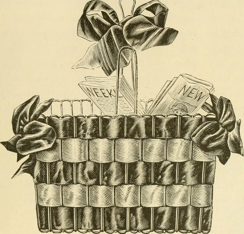 An illustration from Needle and brush:, 1889, leaf 192