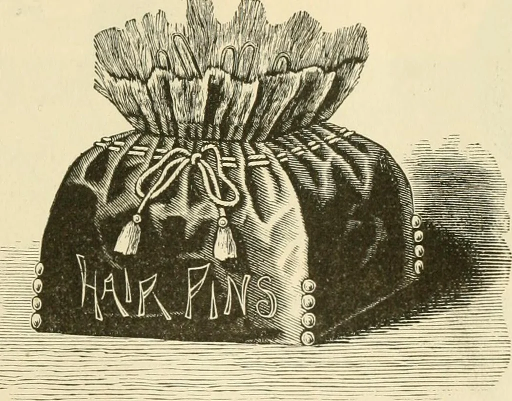 An illustration from Needle and brush:, 1889, leaf 194