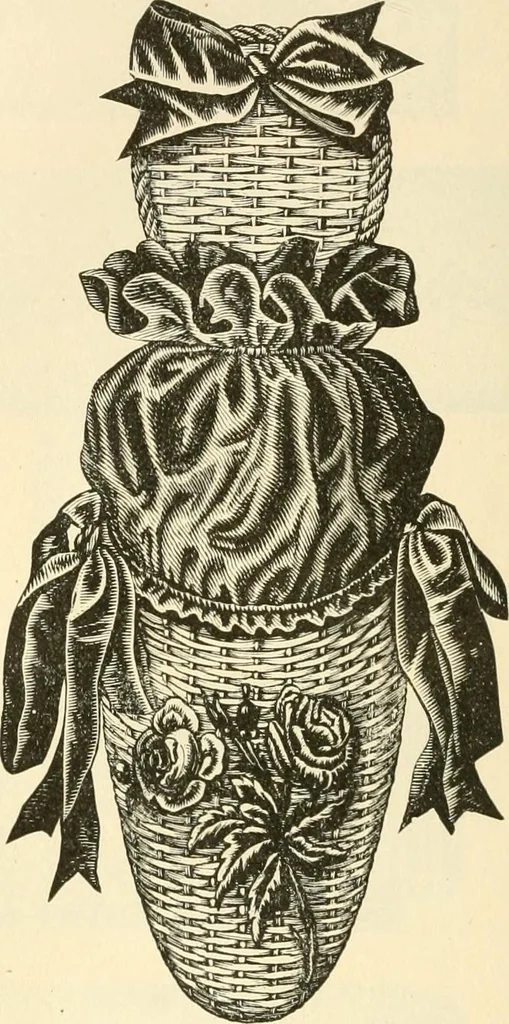An illustration from Needle and brush:, 1889, leaf 197