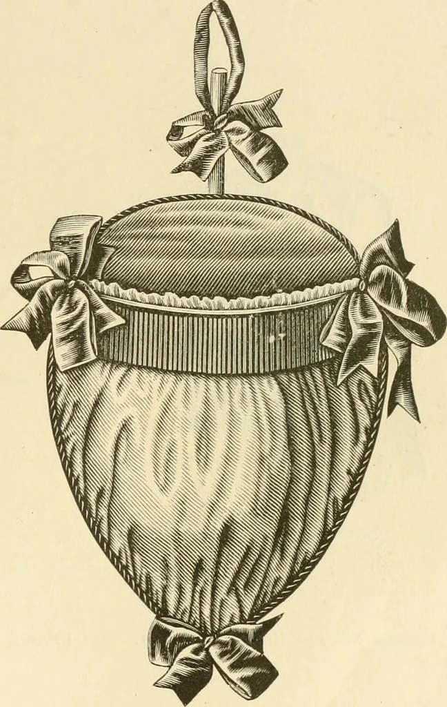 An illustration from Needle and brush:, 1889, leaf 198