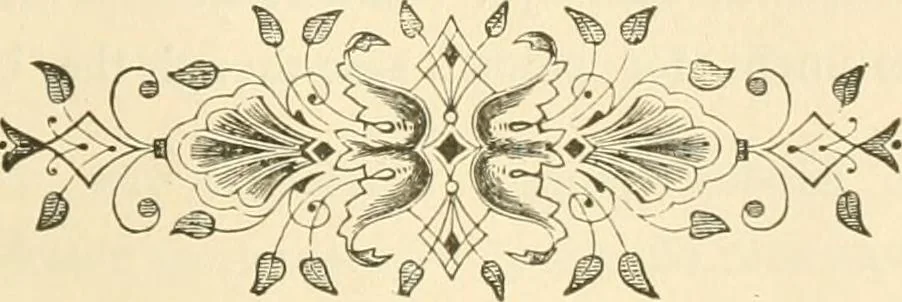 An illustration from Needle and brush:, 1889, leaf 200