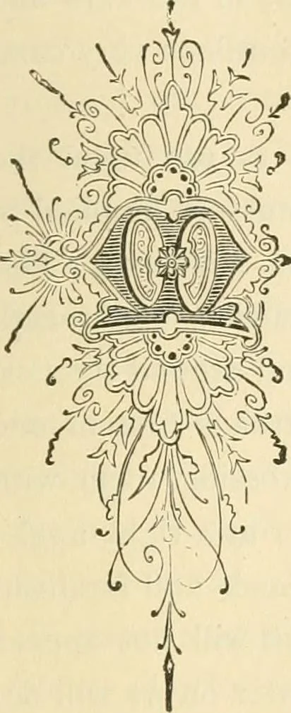 An illustration from Needle and brush:, 1889, leaf 212