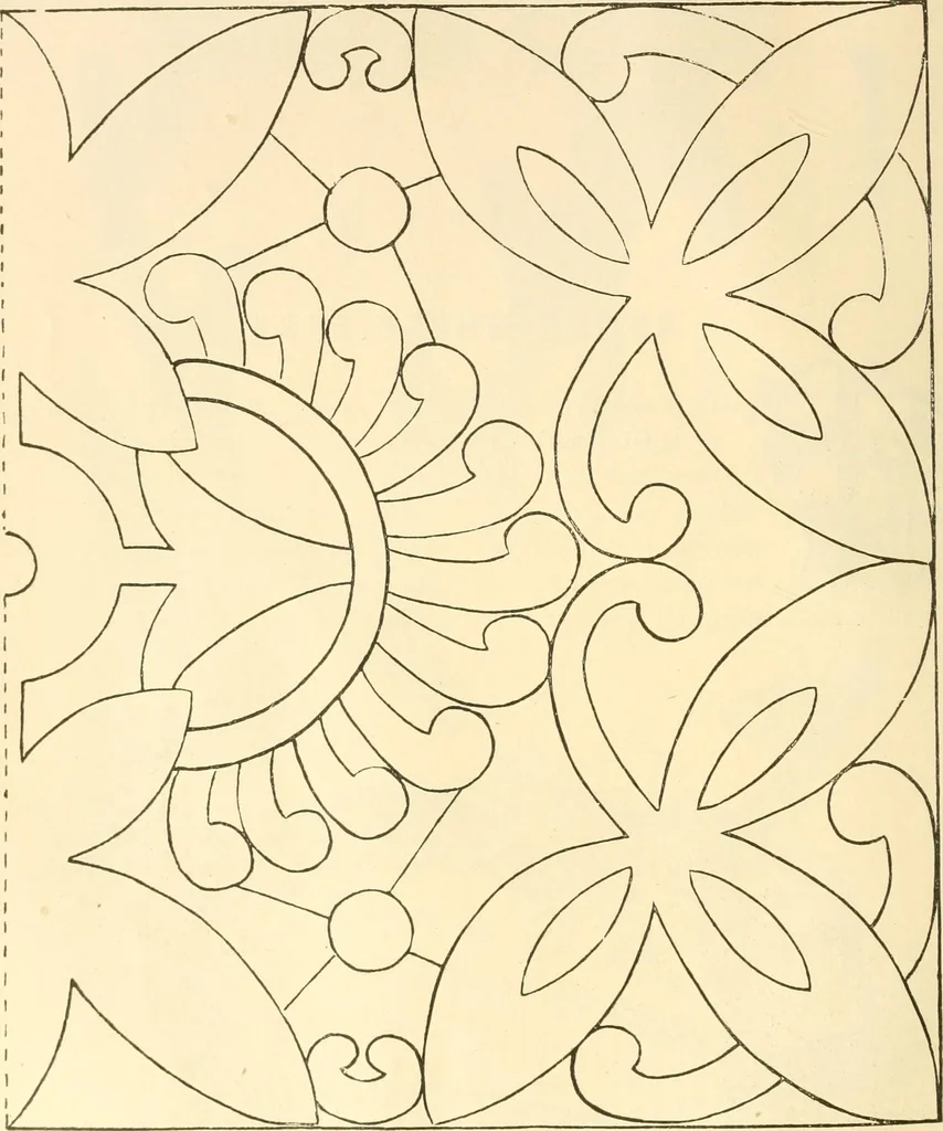 An illustration from Needle and brush:, 1889, leaf 25