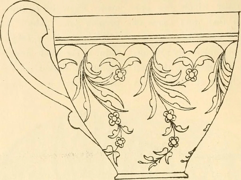 An illustration from Needle and brush:, 1889, leaf 297
