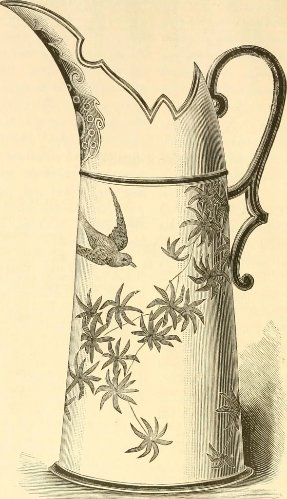 An illustration from Needle and brush:, 1889, leaf 299