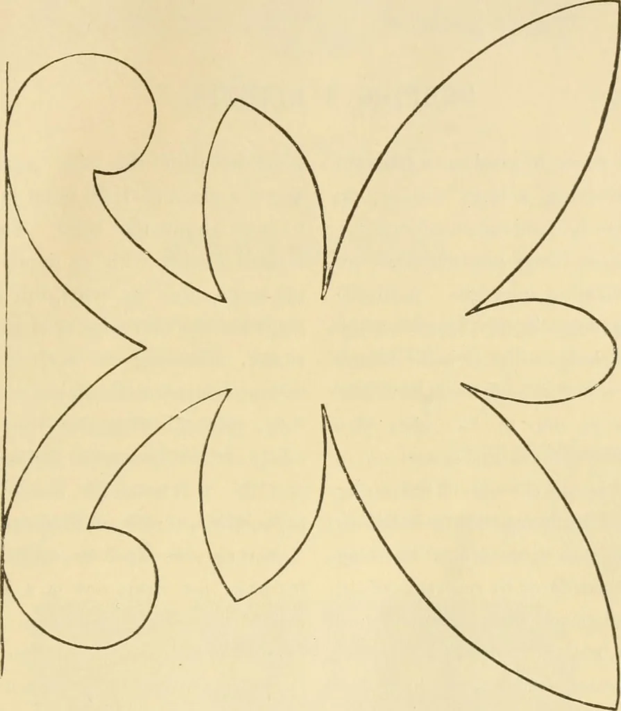 An illustration from Needle and brush:, 1889, leaf 30
