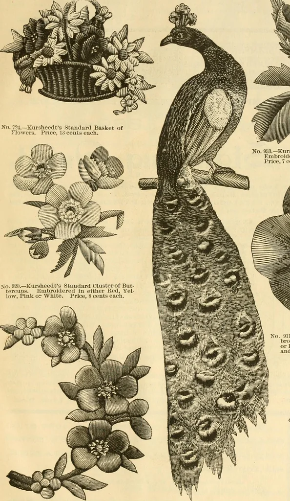 An illustration from Needle and brush:, 1889, leaf 308