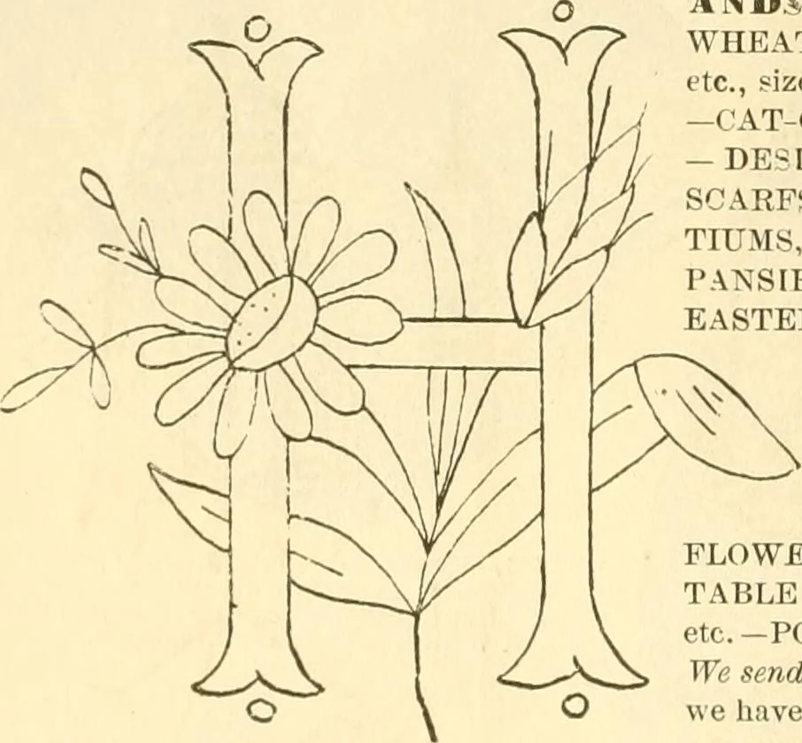 An illustration from Needle and brush:, 1889, leaf 309