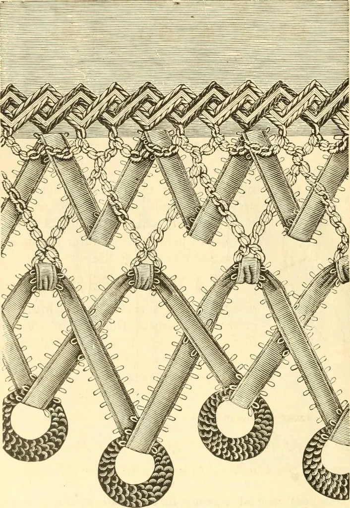 An illustration from Needle and brush:, 1889, leaf 311