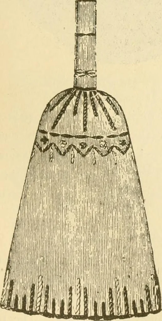 An illustration from Needle and brush:, 1889, leaf 46