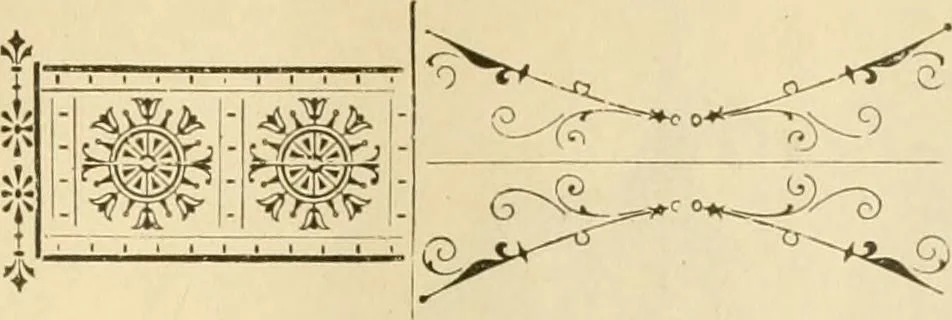 An illustration from Needle and brush:, 1889, leaf 56