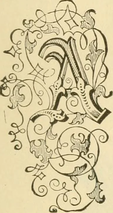 An illustration from Needle and brush:, 1889, leaf 66