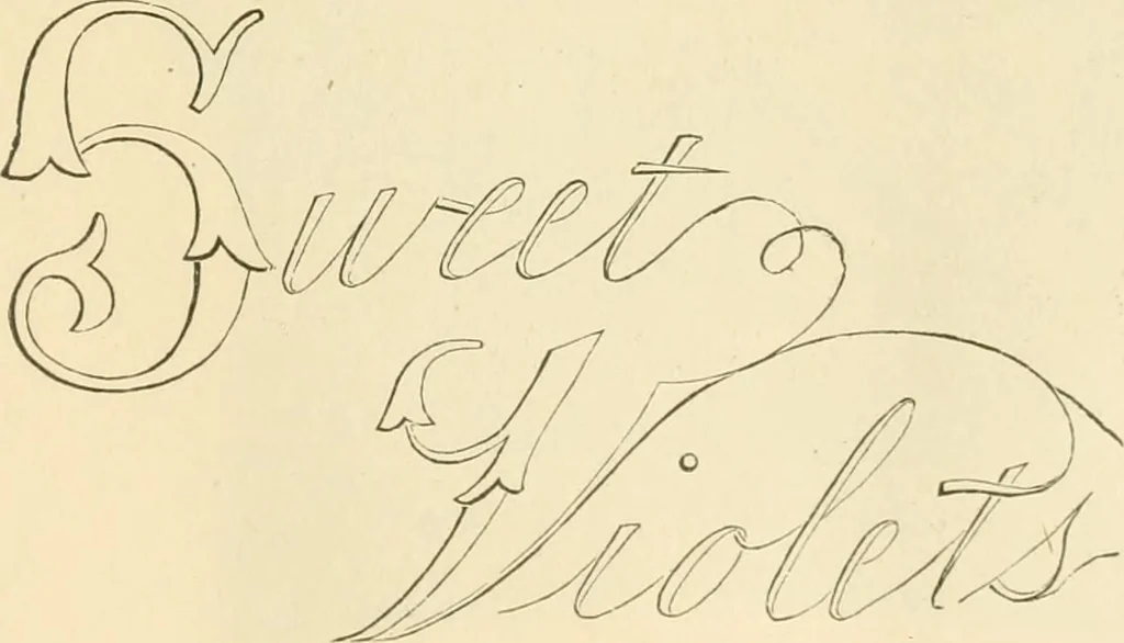 An illustration from Needle and brush:, 1889, leaf 76