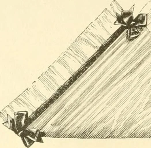 An illustration from Needle and brush:, 1889, leaf 77