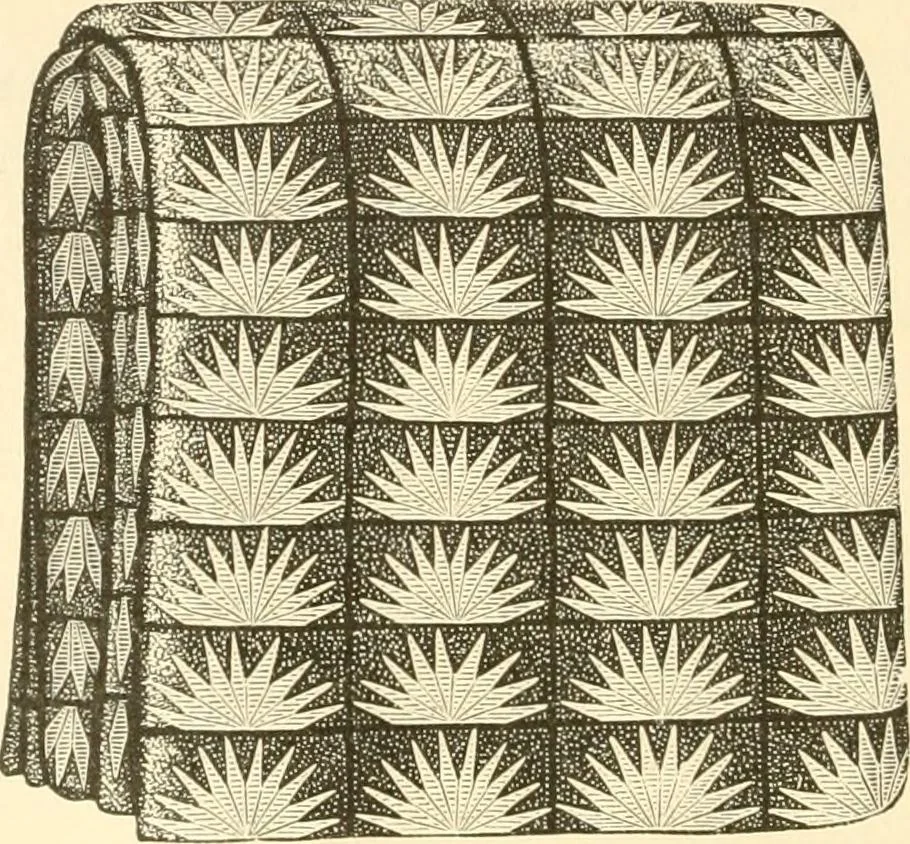 An illustration from Needle and brush:, 1889, leaf 81