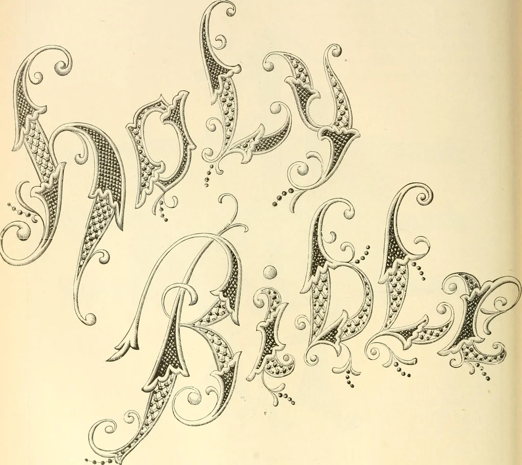 An illustration from Needle and brush:, 1889, leaf 93