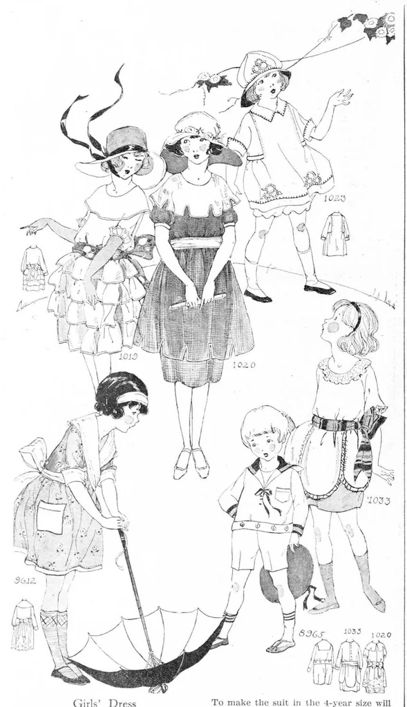 An illustration from Needlecraft Magazine (June 1921), 1921, leaf 18