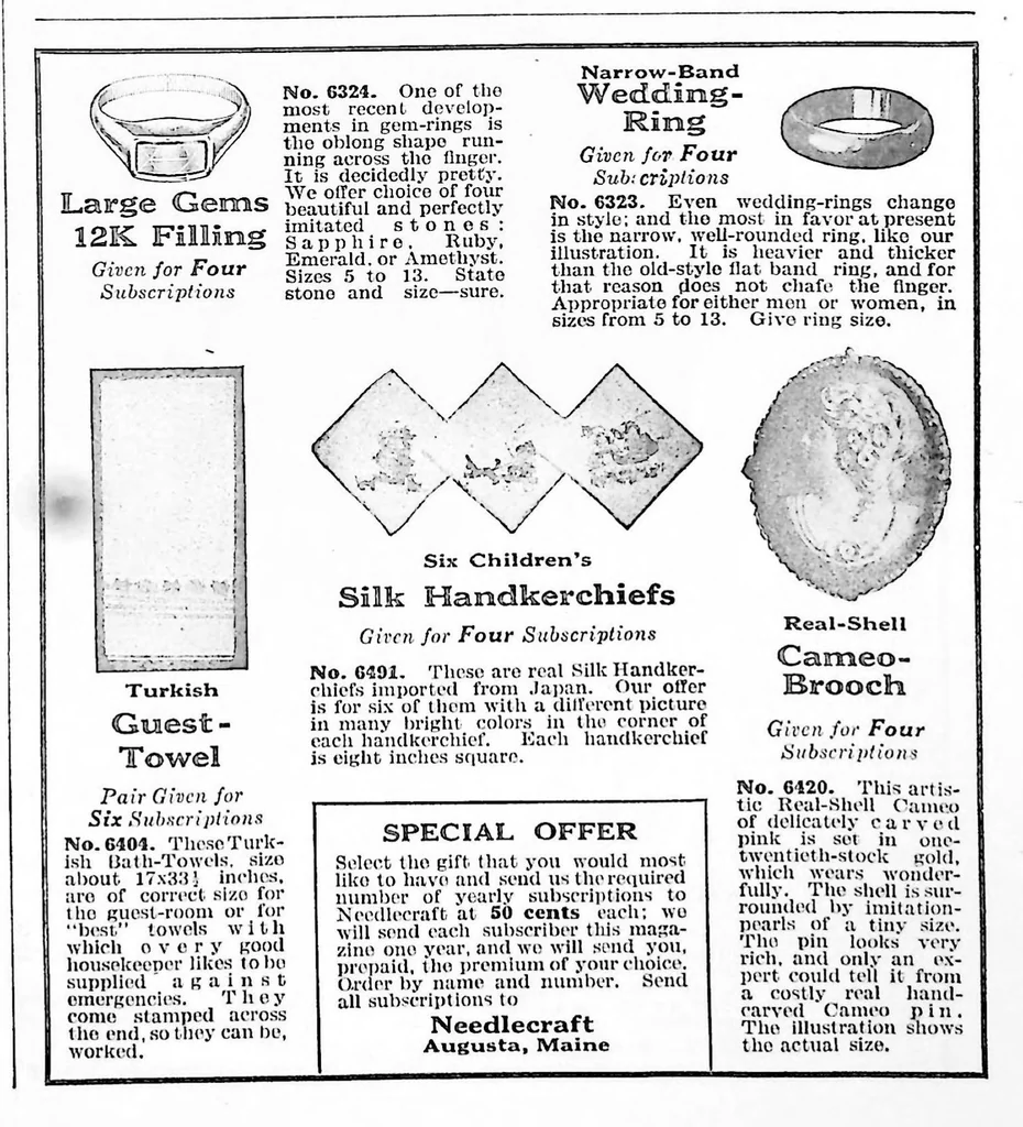 An illustration from Needlecraft Magazine. August, 1920., 1920, leaf 18
