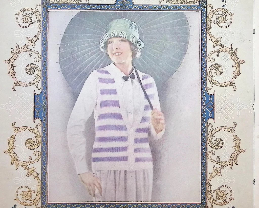 An illustration from Needlecraft Magazine. June, 1924., 1924, leaf 0