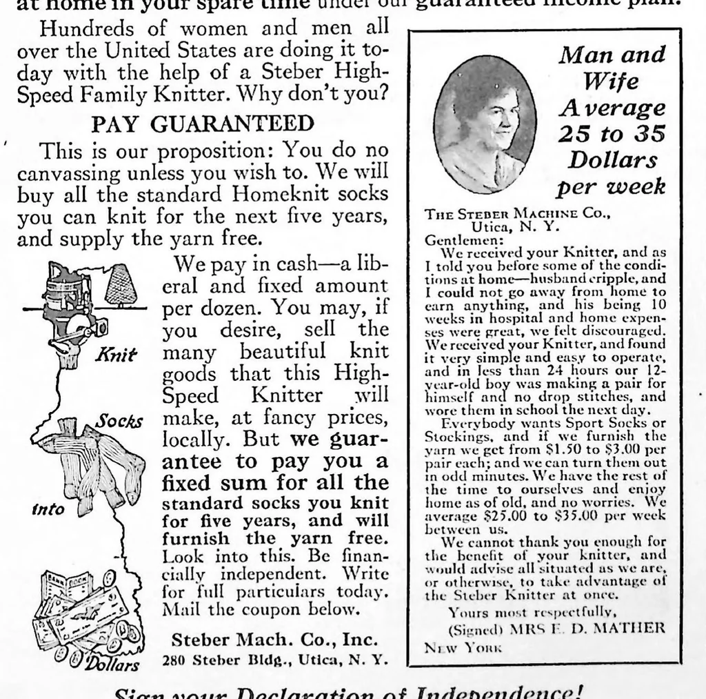 An illustration from Needlecraft Magazine. June, 1924., 1924, leaf 24
