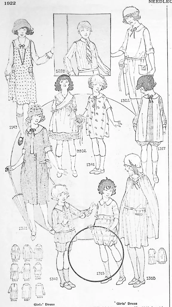 An illustration from Needlecraft Magazine. May, 1922., 1922, leaf 20