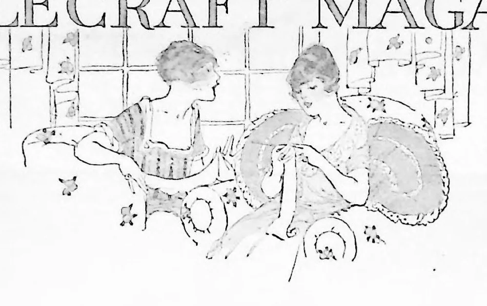 An illustration from Needlecraft Magazine. May, 1922., 1922, leaf 4