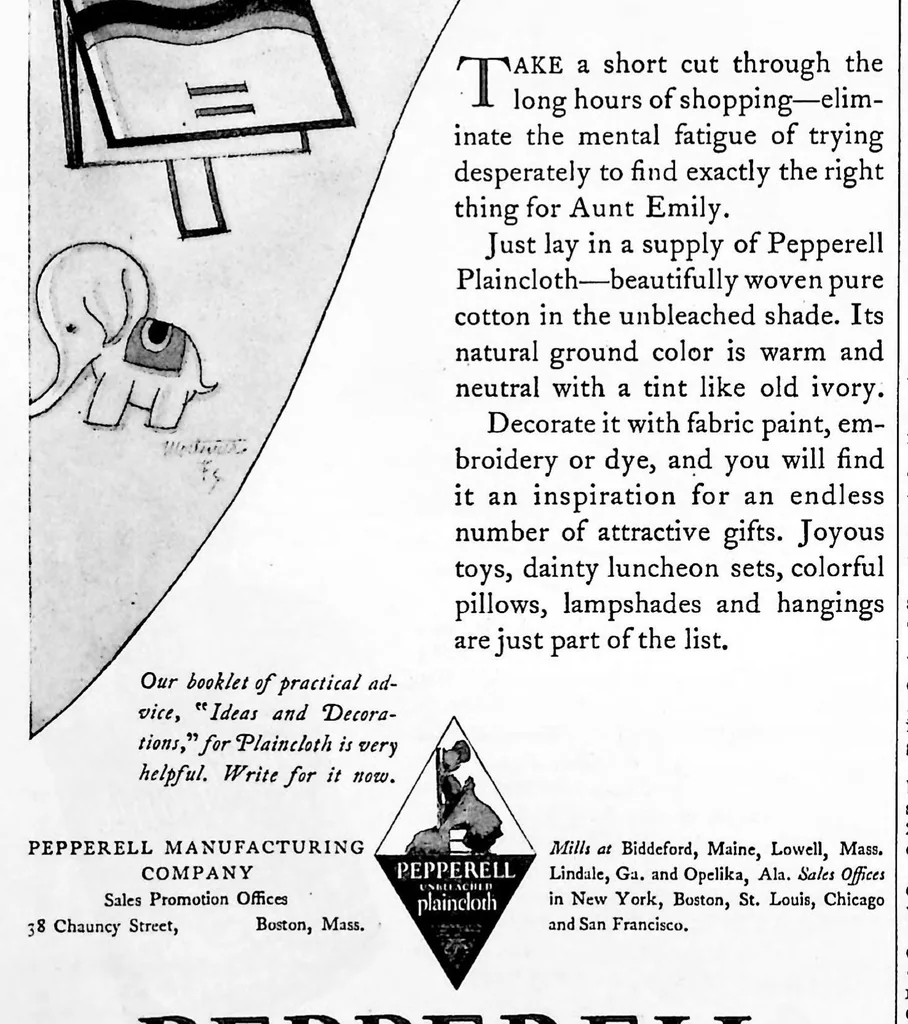 An illustration from Needlecraft Magazine. November, 1927., 1927, leaf 15