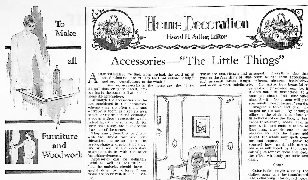 An illustration from Needlecraft Magazine. November, 1927., 1927, leaf 17