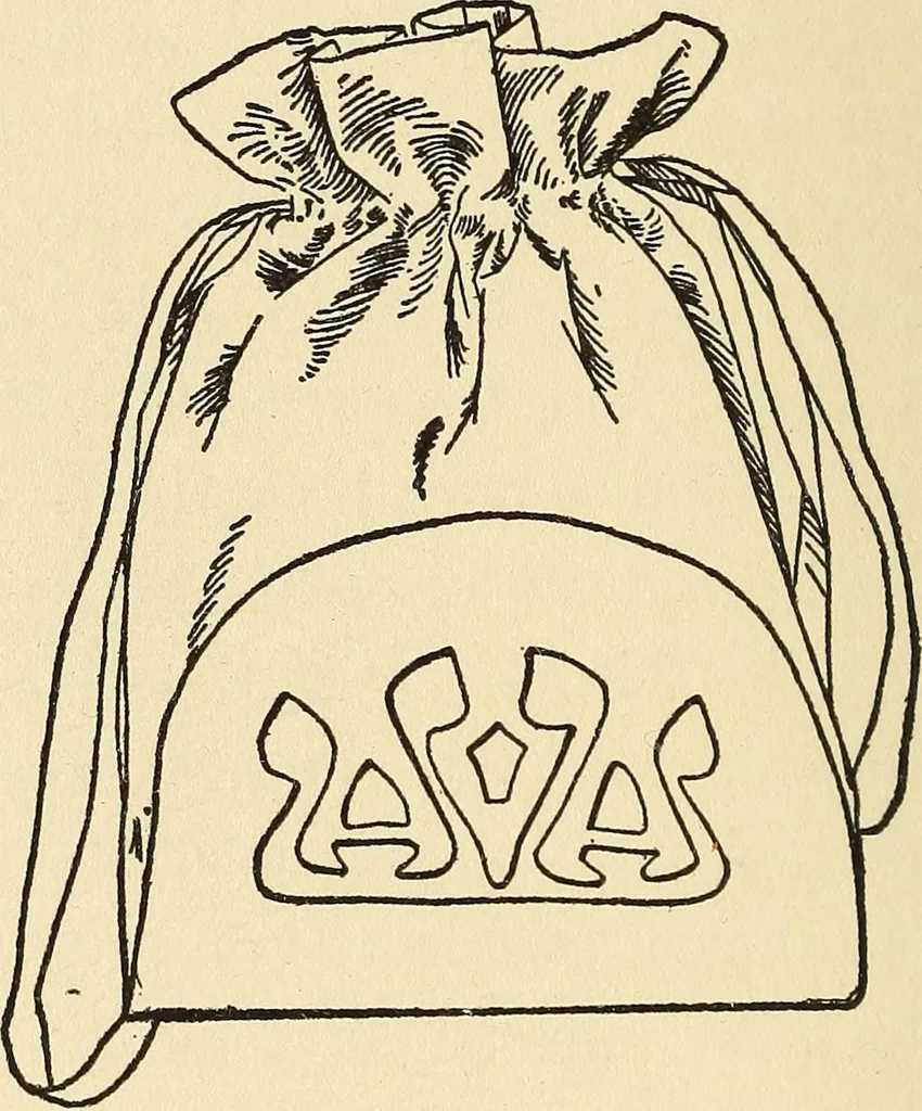 An illustration from Needlecraft, 1911, leaf 113