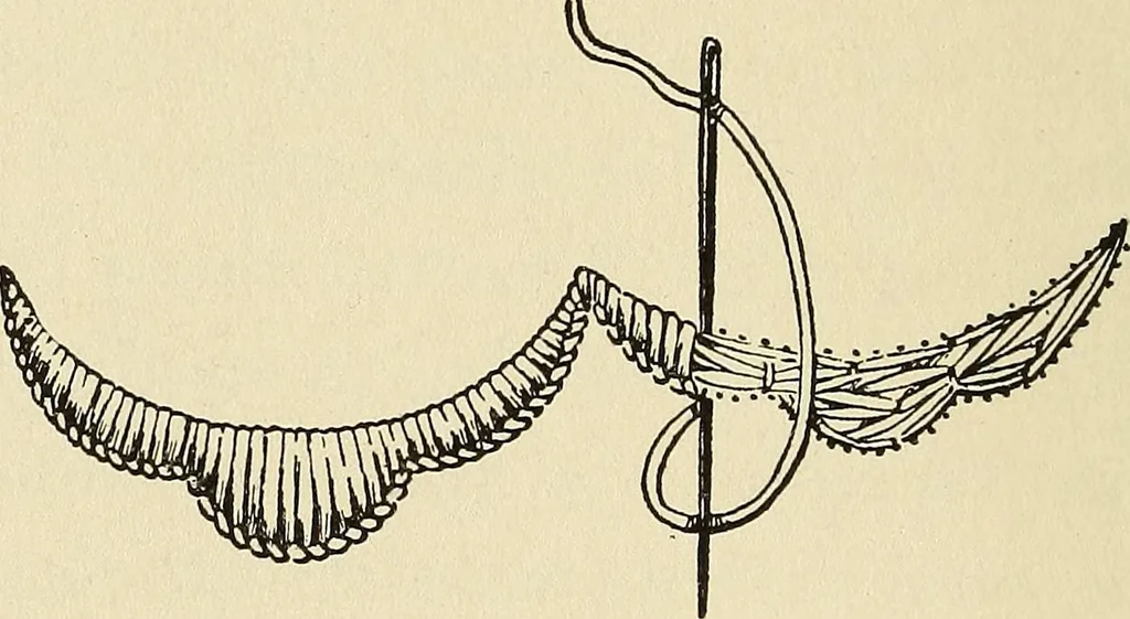 An illustration from Needlecraft, 1911, leaf 159