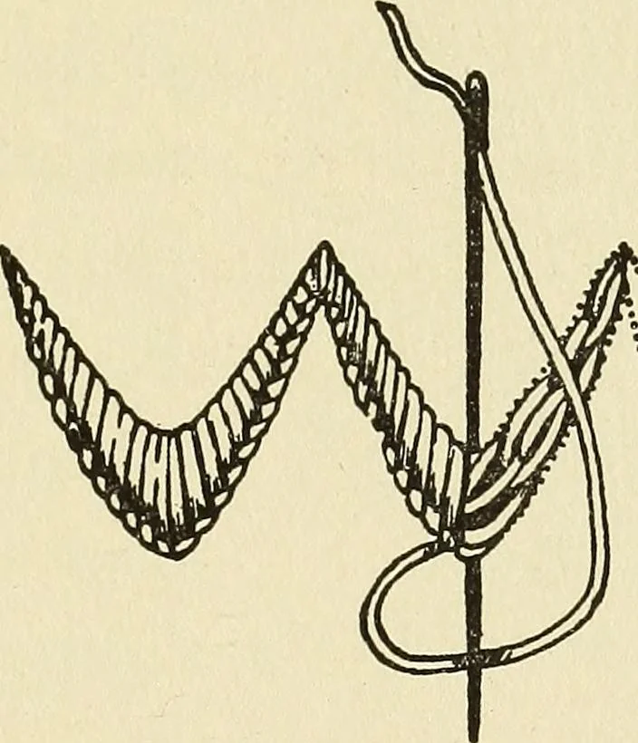 An illustration from Needlecraft, 1911, leaf 160