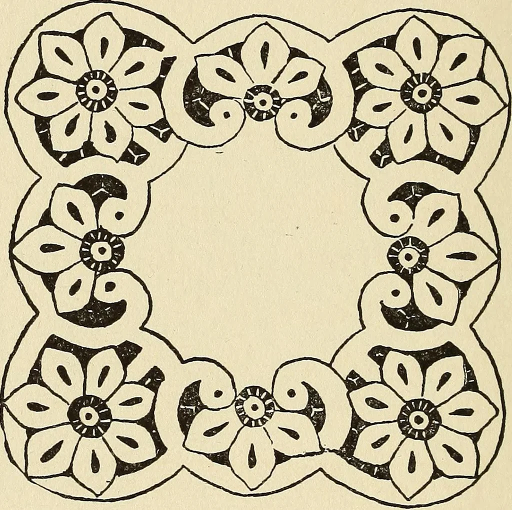 An illustration from Needlecraft, 1911, leaf 167