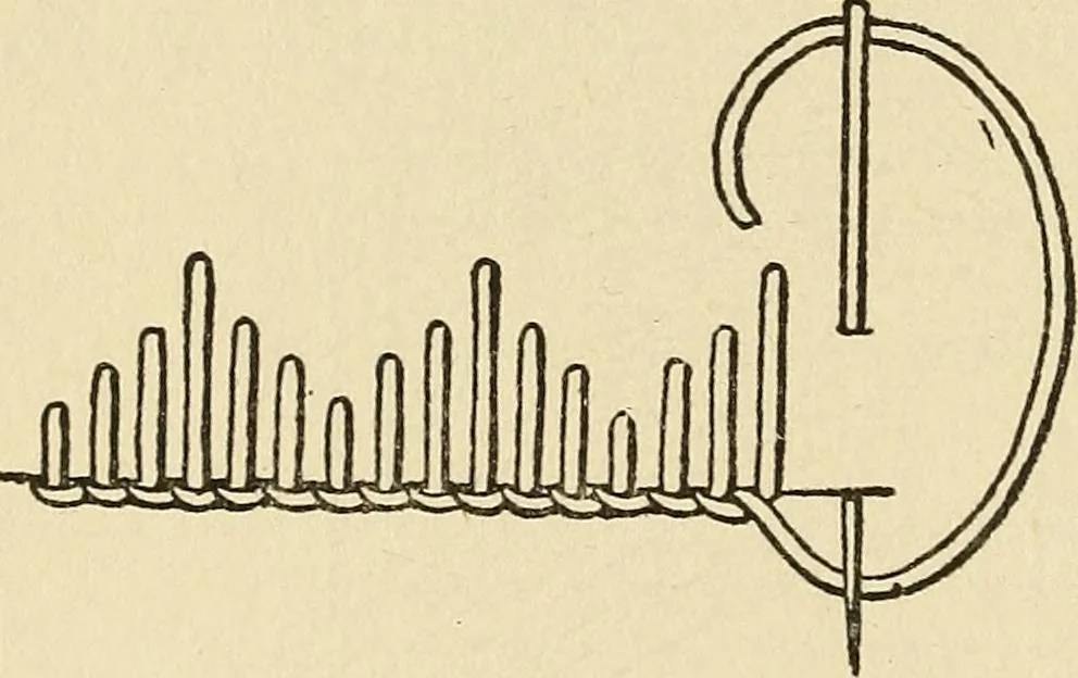 An illustration from Needlecraft, 1911, leaf 169