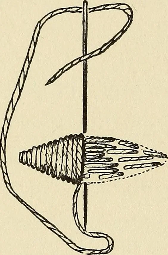 An illustration from Needlecraft, 1911, leaf 175
