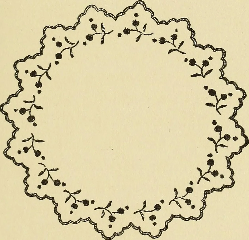 An illustration from Needlecraft, 1911, leaf 190