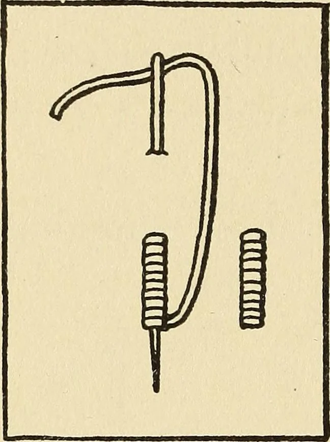 An illustration from Needlecraft, 1911, leaf 195