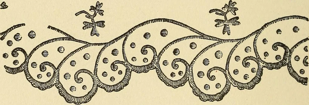 An illustration from Needlecraft, 1911, leaf 195