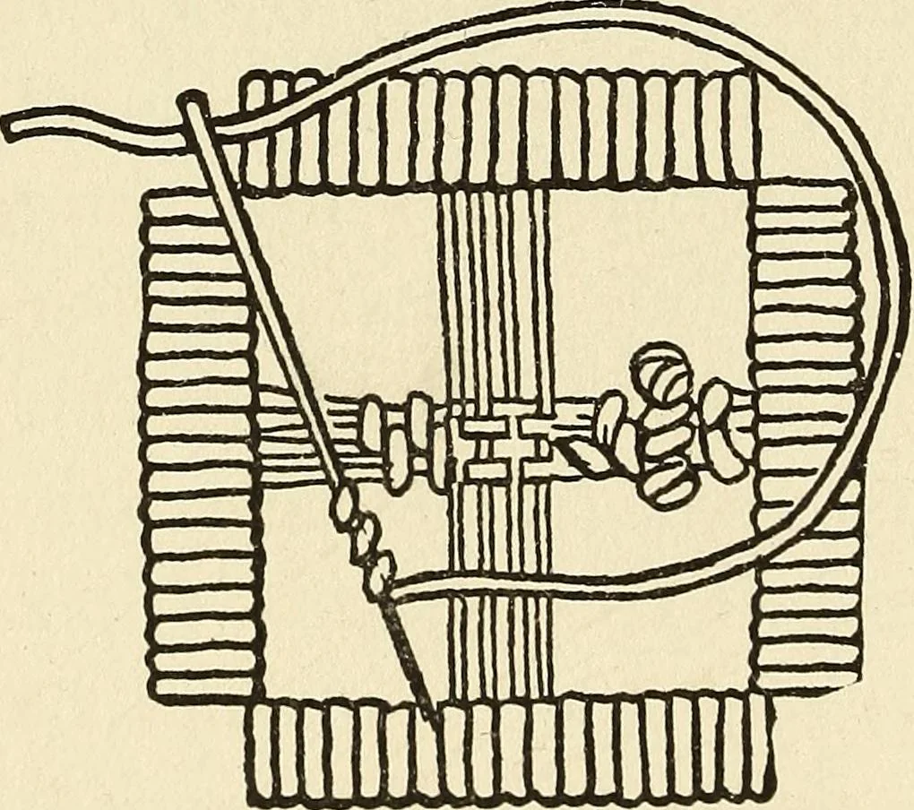 An illustration from Needlecraft, 1911, leaf 221