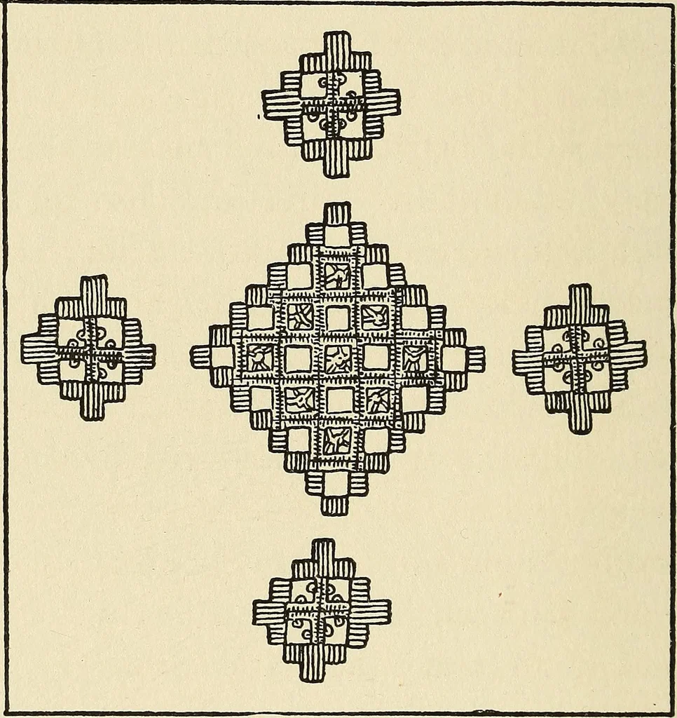 An illustration from Needlecraft, 1911, leaf 225