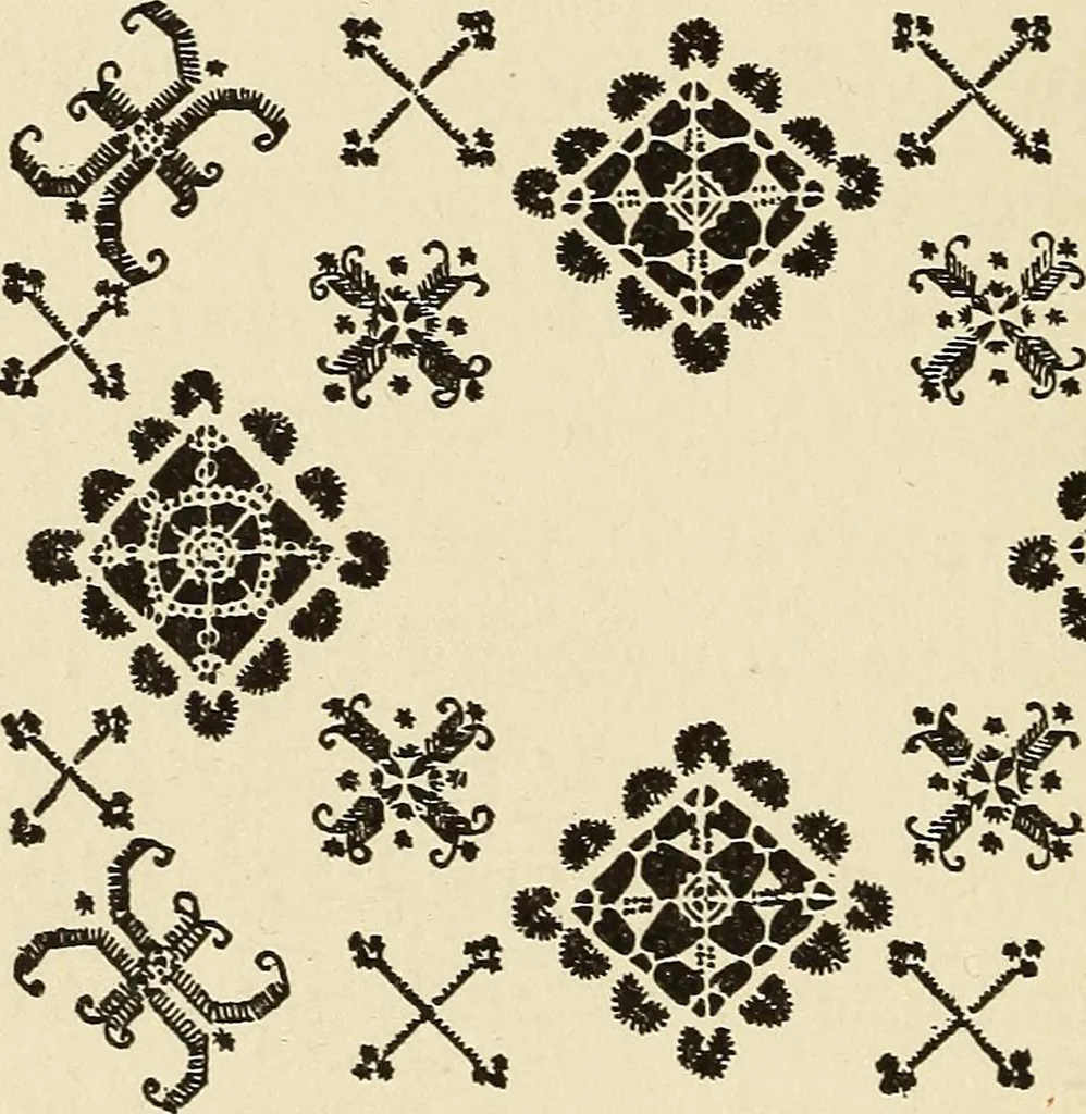 An illustration from Needlecraft, 1911, leaf 229