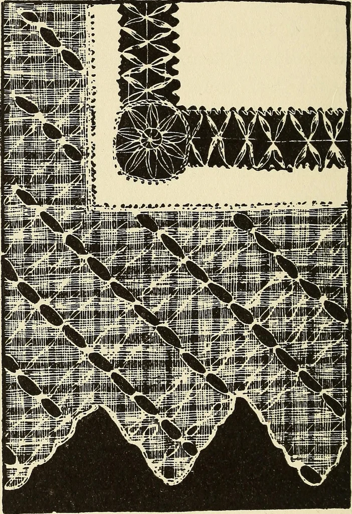 An illustration from Needlecraft, 1911, leaf 245