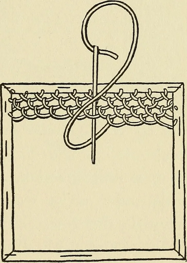 An illustration from Needlecraft, 1911, leaf 258