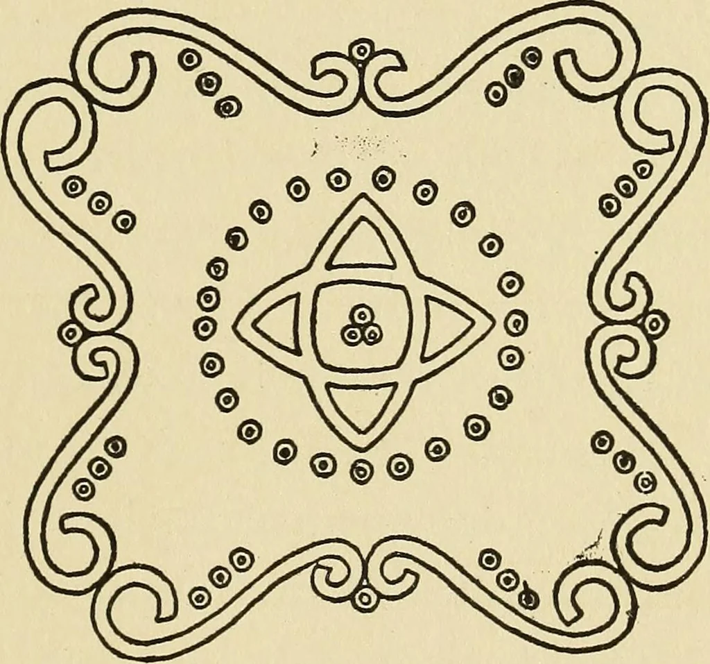 An illustration from Needlecraft, 1911, leaf 264