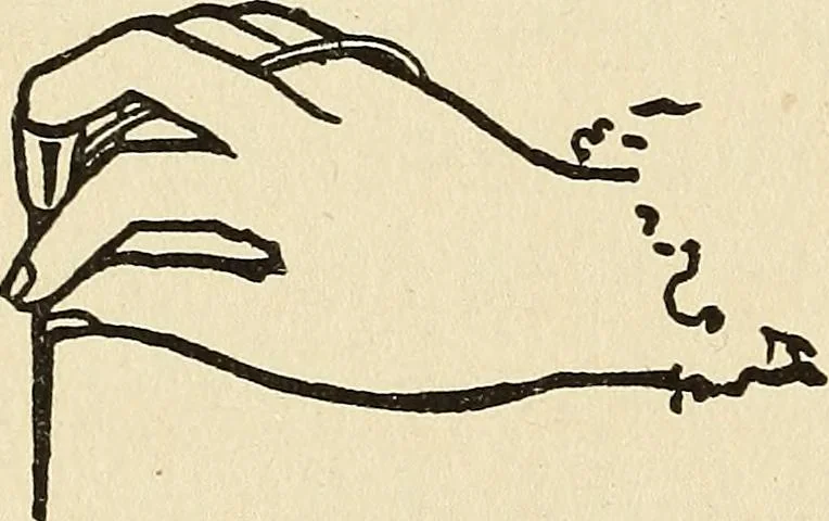 An illustration from Needlecraft, 1911, leaf 27