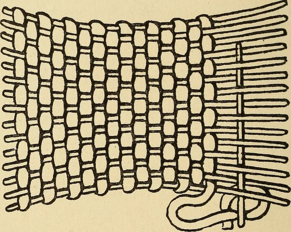 An illustration from Needlecraft, 1911, leaf 33