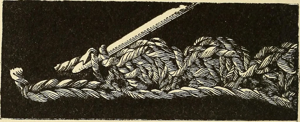 An illustration from Needlecraft, 1911, leaf 347
